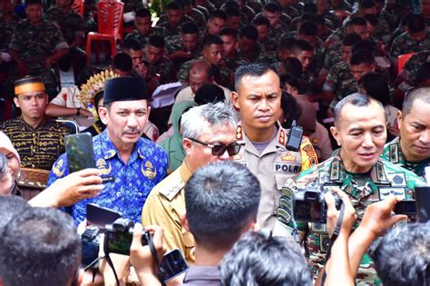 Firmanza Sambut Kunjungan Pangdam Xiv Hasanuddin Ke Palopo Herald Sulsel