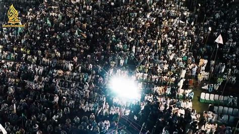 Drone View Tlp Mandi Baha Uddin Grand Conference Saad Hussain Rizvi Tlp