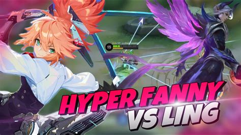 HYPER FANNY VS LING HOW TO DESTROY LING USER EASILY USING FANNY