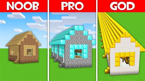 Minecraft Battle Longest Secret House Build Challenge Noob Vs Pro Vs