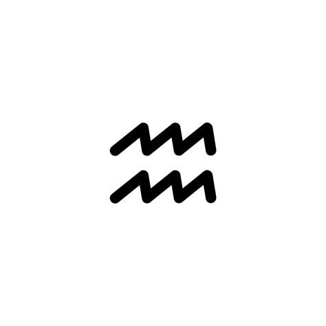 aquarius symbol zodiac signs horoscopeazcom