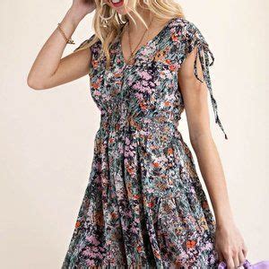 Kori Dresses Kori Floral Chiffon Dress Nwt Poshmark