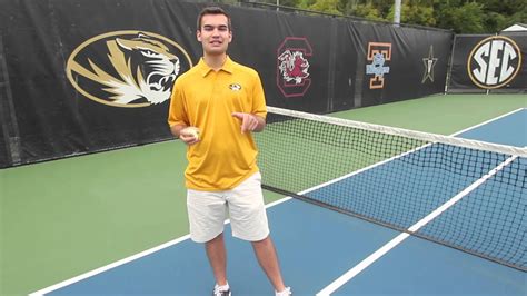 Mizzou Tennis Invite Standup Youtube