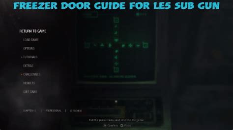 Resident Evil Remake Freezer Puzzle Guide Youtube