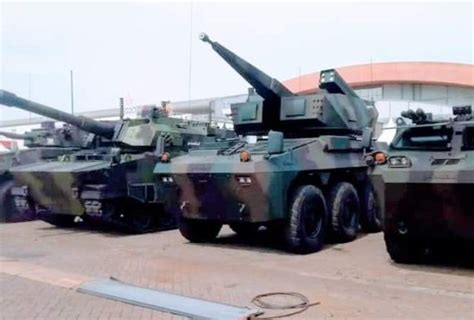 pindad perkenalkan badak  spaag  indo defence