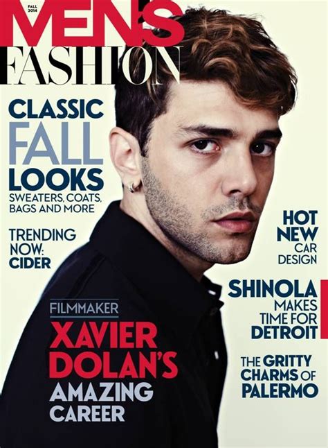 Xavier Dolan Covers Men S Fashion Fall 2014 Issue The Fashionisto Xavier Dolan Male