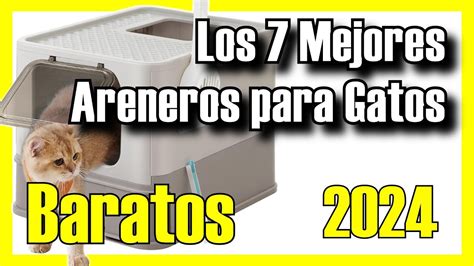 Los 7 MEJORES Areneros Para Gatos BUENOS Y BARATOS De Amazon 2024