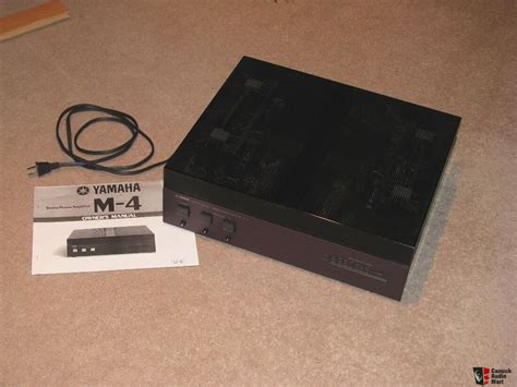 Yamaha M4 Stereo Power Amplifier Sold Photo 1826168 Uk Audio Mart