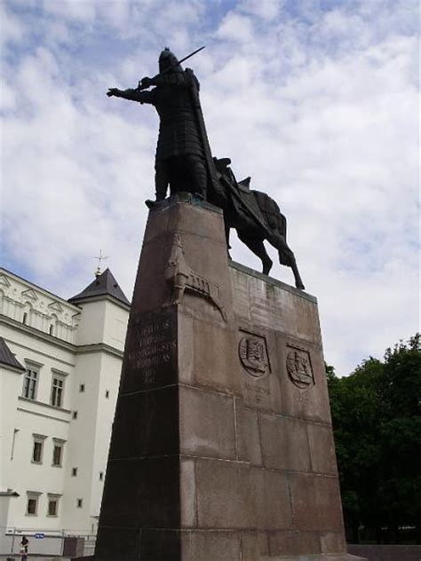 Grand Duke Gediminas Monument Vilnius