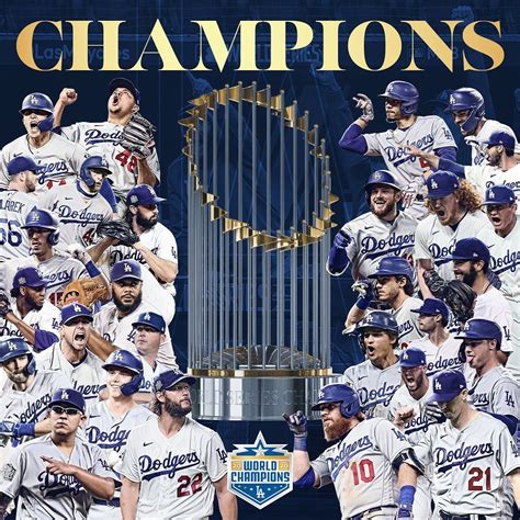 Los Angeles Dodgers on Instagram: “THE LOS ANGELES DODGERS ARE WORLD CHAMPIONS.” Dodgers Nation ...