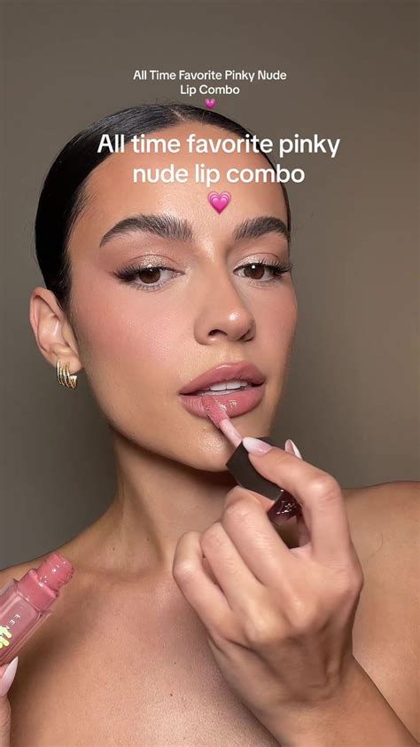 Pinky Nude Lip Combo Nyx Cosmetics Nude Lip Lips