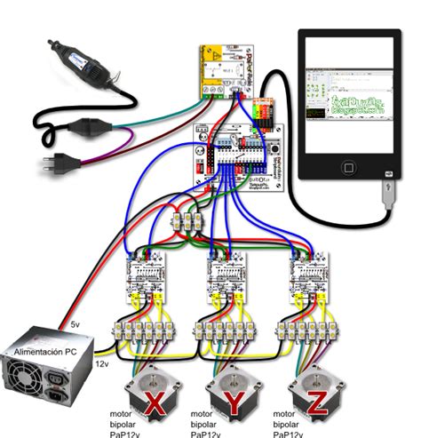 Diagrama Electrico Maquina Cnc Homemade Cnc Instructables