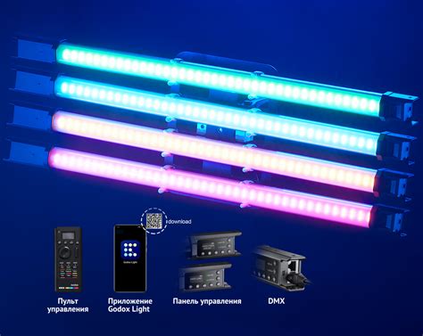 Осветитель светодиодный Godox TL60 RGB DMX: характеристики, фото, цена ...