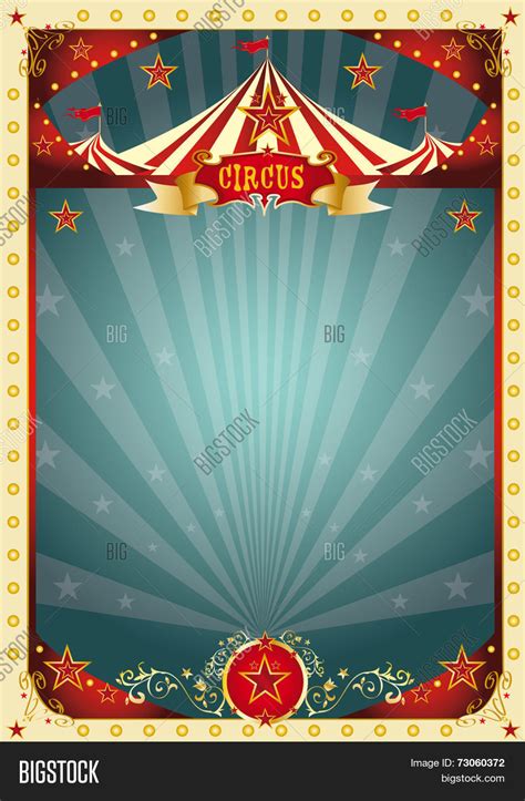 Cream Retro Circus Vector Photo Free Trial Bigstock