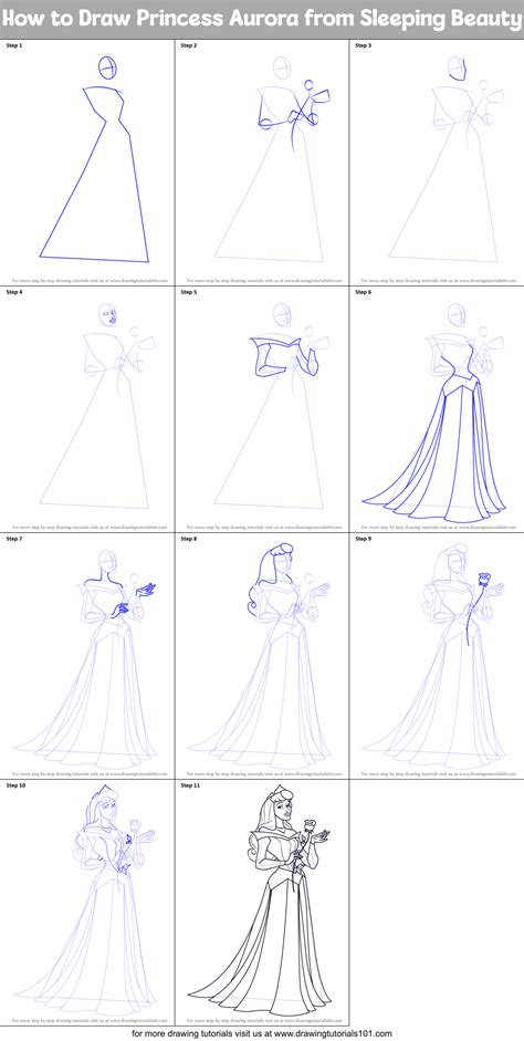 Easy Drawings Of Disney Princesses Step By Step