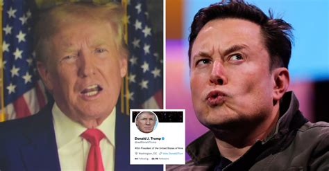 Elon Musk Officially Reinstates Donald Trumps Twitter But Former