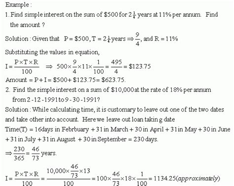 28 Simple Interest Worksheet Part 2 Answers Free Worksheet Spreadsheet