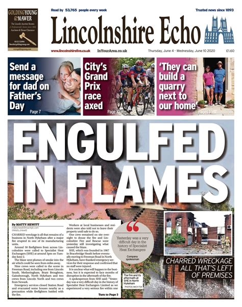 Lincolnshire Echo 2020 06 04