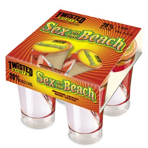 Twisted Shotz Sex On The Beach Shots 4 Count 25 Ml Smith’s Food And Drug