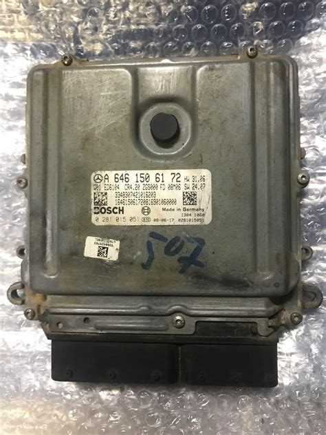 Mercedes Sprinter Ecu Cr420 Engine Control Module A6461506172 Bosch