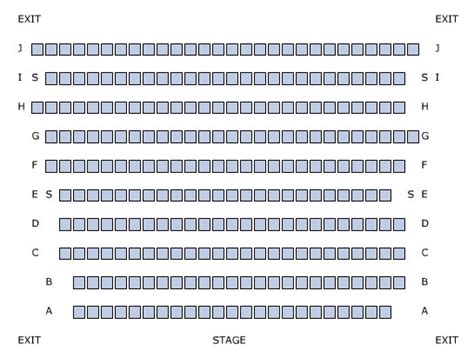 Jersey Arts Centre Jersey Seating Plan View The Seating Chart For The Jersey Arts Centre