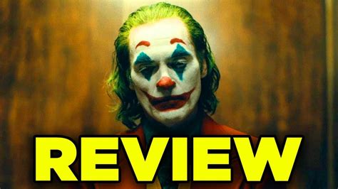 Joker Reviews No Spoilers Best Joker Yet Youtube