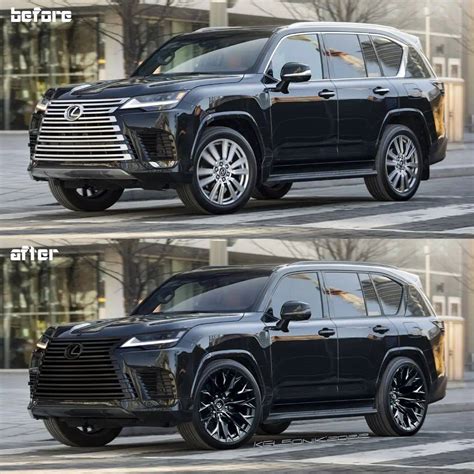 Blacked Out Lexus Lx Designed By Kelsonik Auto Lux