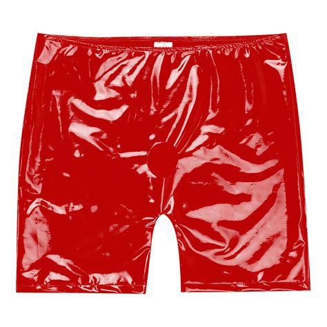 Herren Ledershorts Wetlook Boxershorts Gl Nzend Sexy H Schen Reizw Sche