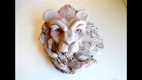 Clay Lion Sculpting Demonstration Youtube