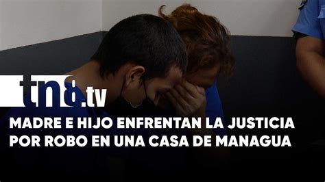 Unidos En El Crimen Madre E Hijo Acusados Por Robo De Vivienda En