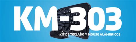 Vorago KM 303 Kit Teclado y Mouse Inalámbricos Teclas Multimedia