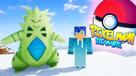 Consigo Al Pokemon M S Poderoso Pixelmon Diamante Minecraft