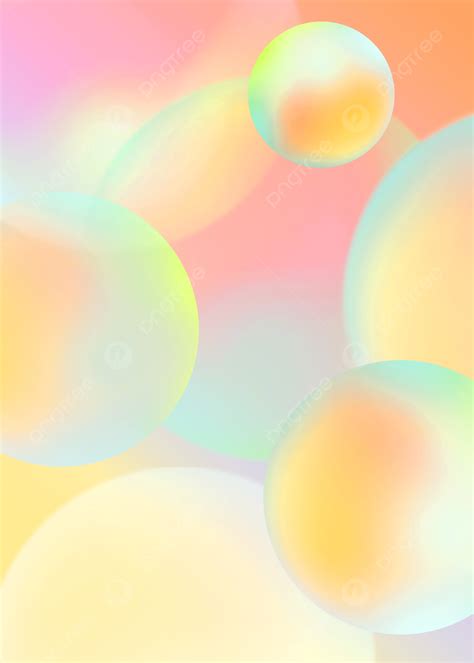 Gradient Abstract Orange Bubble Halo Background Abstract Orange