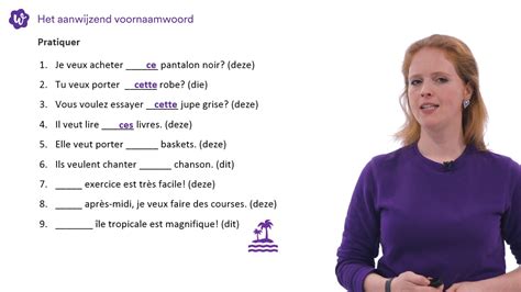 Het Aanwijzend Voornaamwoord Oefenen Studygo