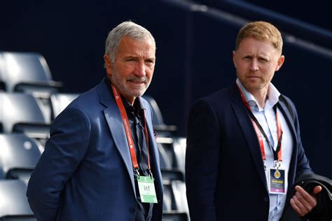Graeme Souness Said Football Is A Mans Game Alongside Karen Carney