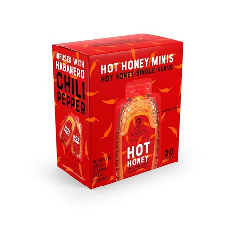 Nate S Hot Honey Minis Single Serve Hot Honey Holiday Stocking