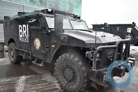 Sherpa Apc Police Apresentada Pela Brigade Recherche Intervention Bri