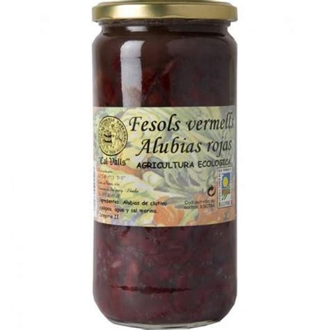 Alubias Rojas Cocidas Eco Cal Valls Gr