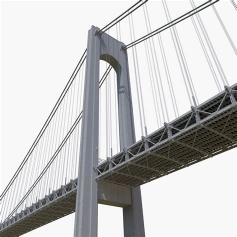 Verrazano Narrows Bridge 3d Model