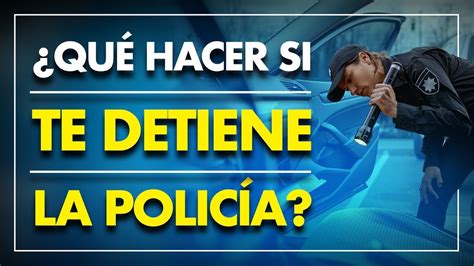 Qué hacer si te para la policía Tener un escondite secreto en el