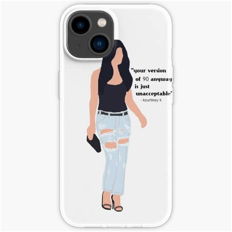 Kourtney Kardashian Iphone Case For Sale By Kktanner1 Redbubble