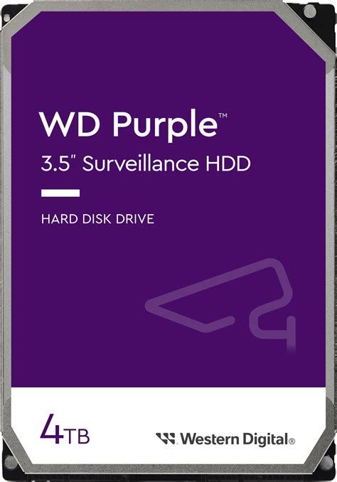 Western Digital Disco Duro De Vigilancia WD Purple De 4 TB Clase