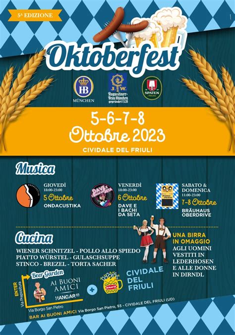 Cividale Del Friuli Ud Oktoberfest Sagre In Friuli Venezia Giulia