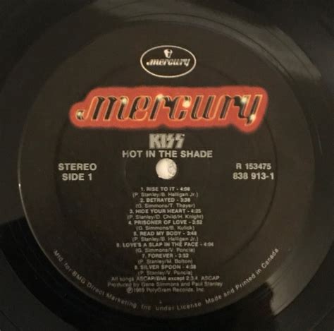Kiss Hot In The Shade Album Review The Kiss Review Series Loud Old Music