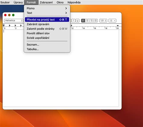 Jak na Macu vytvořit prostý text Jablíčkář cz