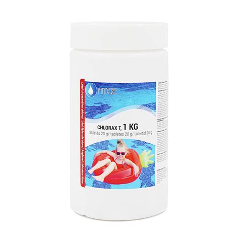Медленно растворяющиеся хлорные таблетки - Chlorax T, 1 кг цена | 220.lv