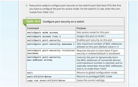 Solved Capstone Project Secure Switch Ports In Packet Chegg