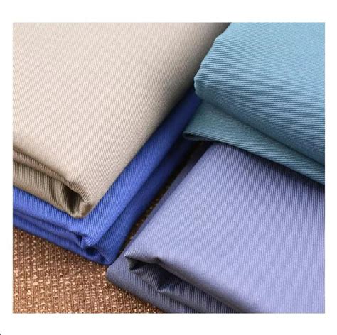 Polyester Cotton Twill Dye Fabric Gsm For Work Wear School Uniform