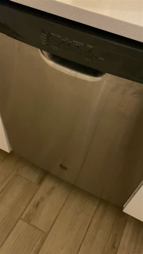 The lights on my GE dishwasher blink continuously and my dishwasher won