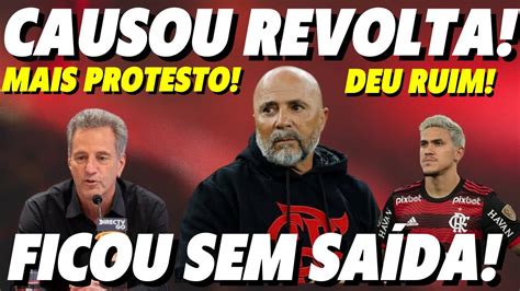 Decis O Do Sampaoli Causa Revolta Nos Jogadores Protesto No Ninho